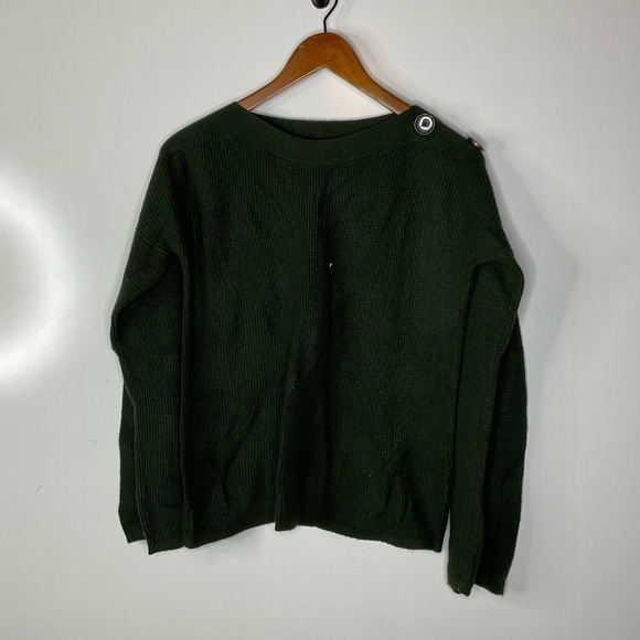 Anthropologie Moth Green Sweater Size Small - Picture 1 of 6